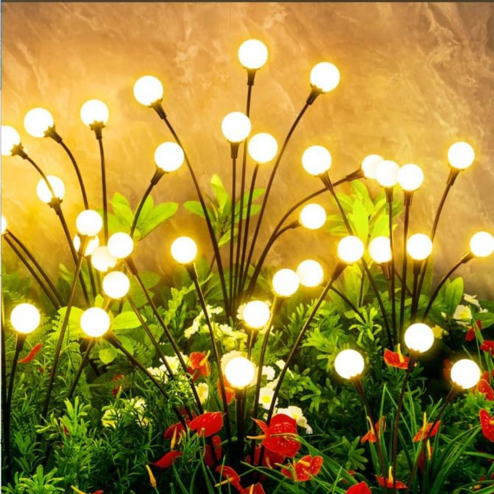 Outdoor Lighting Decor Ideas - Luzes Solares à Prova d'Água para
