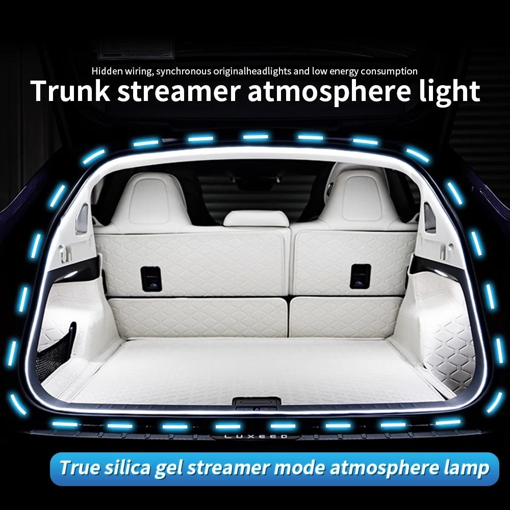 Lighting Bolt Decor - Carro de alto brilho tronco iluminação