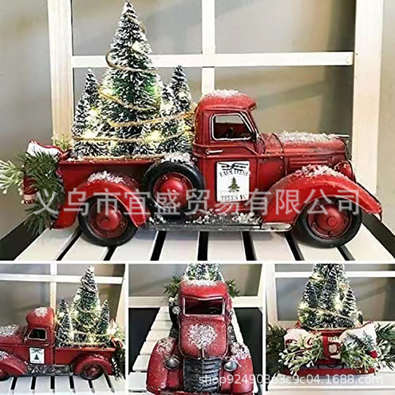 Decor Kart Lighting - Natal kart carro de corrida vermelho
