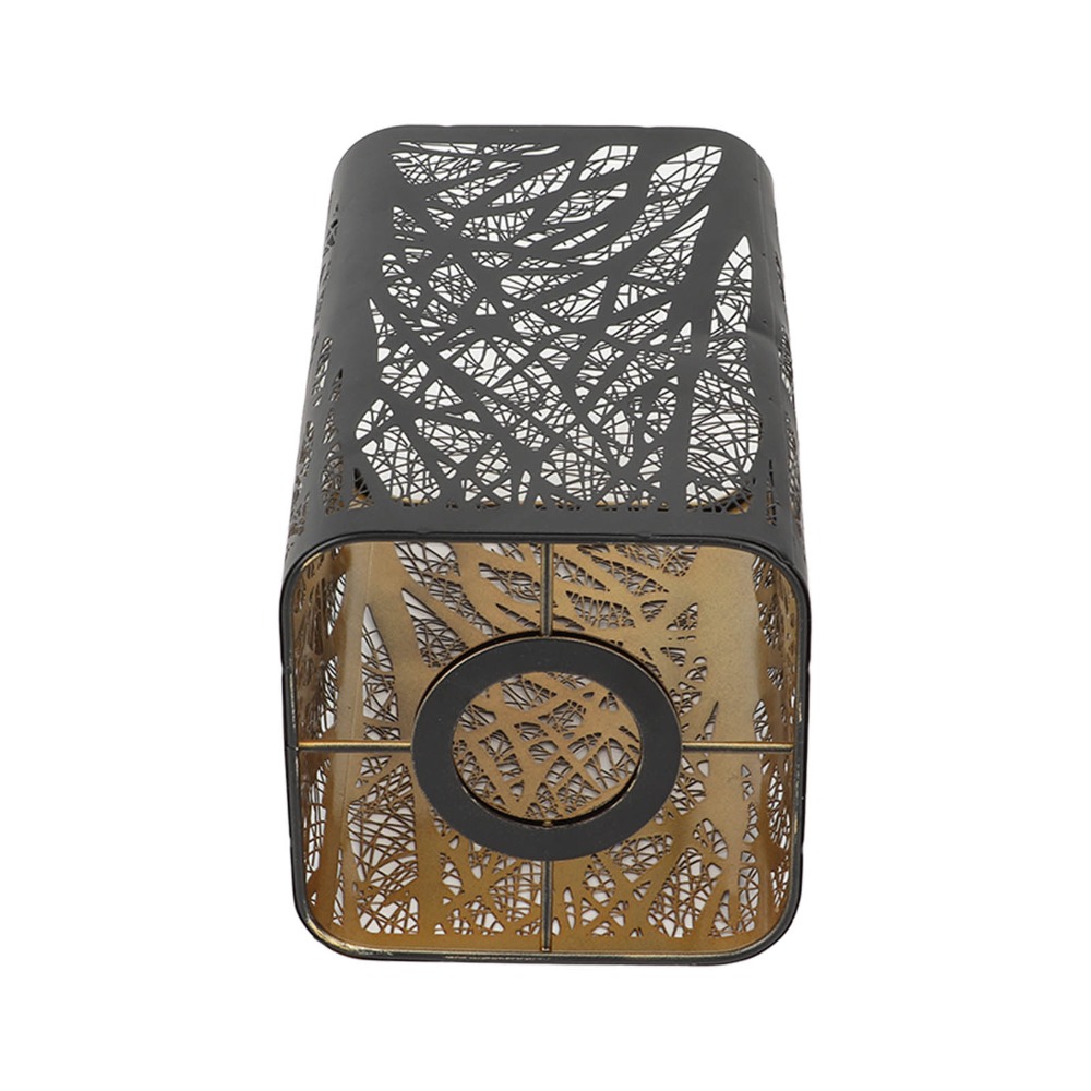 Geometric Lamp Shade - Abajur moderno de ferro com padrão