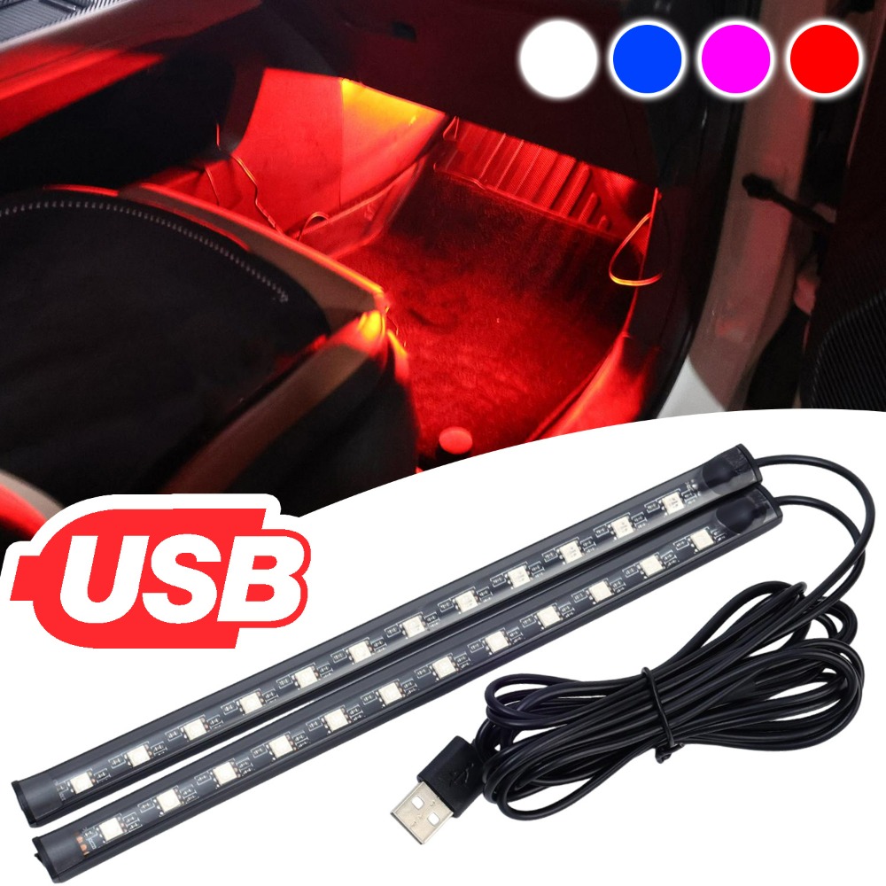 Lighting Bolt Decor - Usb carro led luz de tira