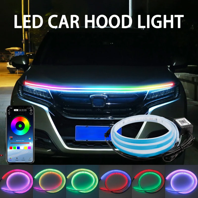 Lighting Bolt Decor - 120/150/180cm capô do carro luz decorativa
