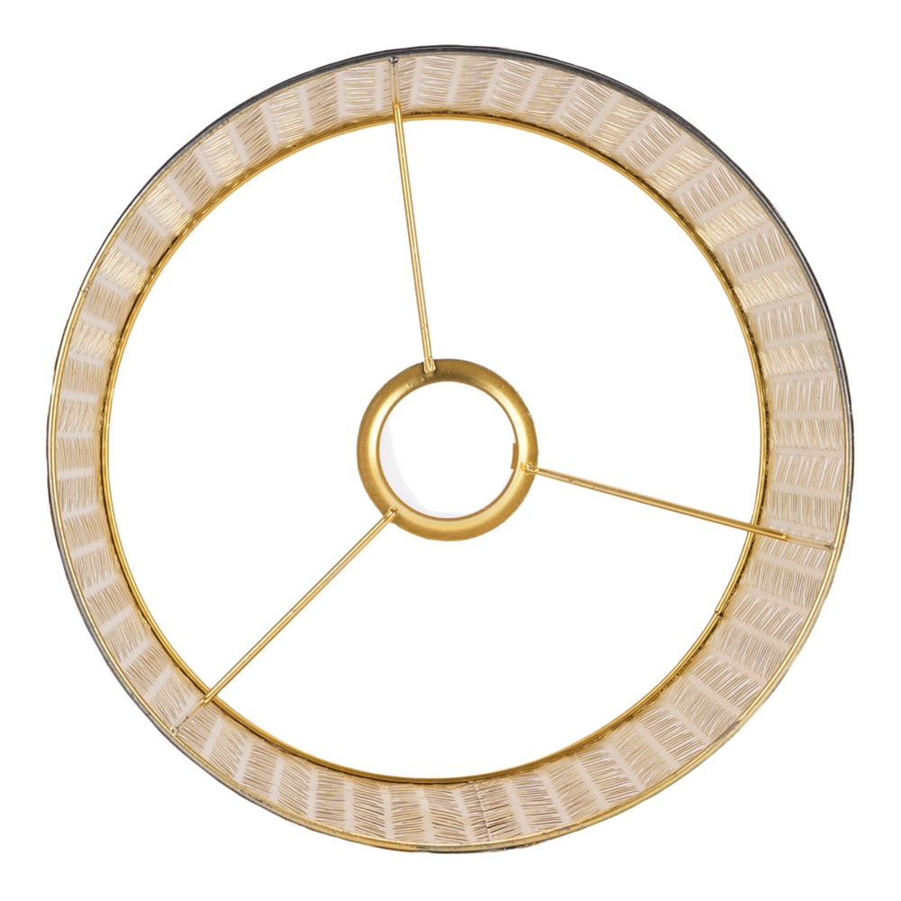 Geometric Lamp Shade - Abajur de Ferro Moderno com Padrão