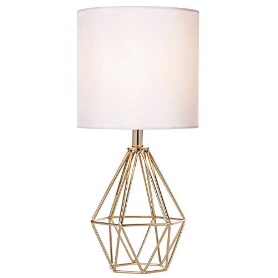 Geometric Lamp Shade - Luminária de Mesa Pequena Moderna com