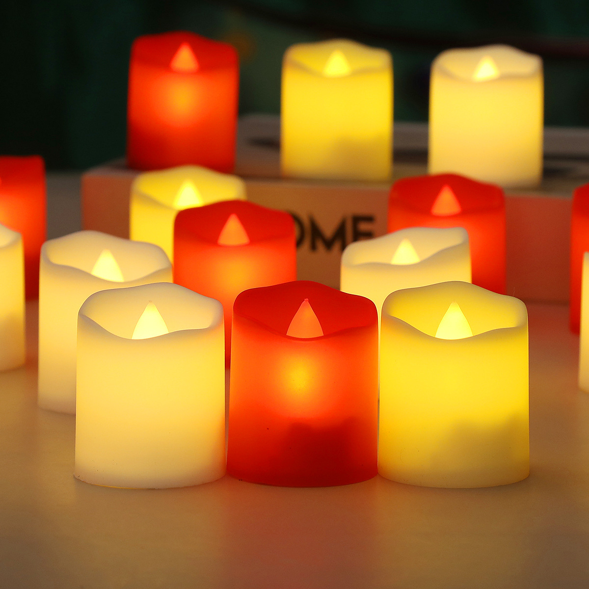 Lighting Decoration Ideas - Luz de vela eletrônica LED, luz