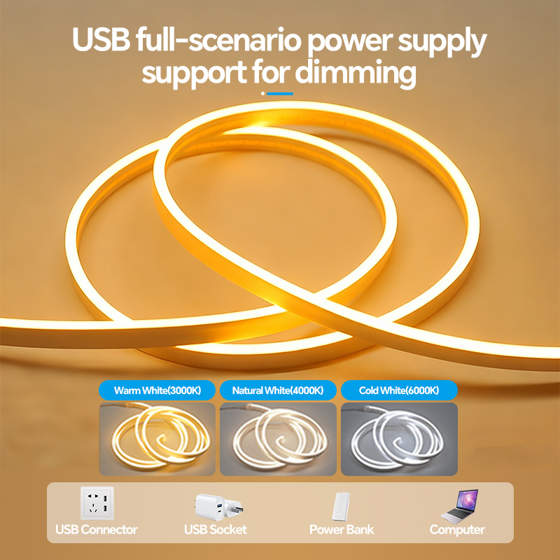 Luz LED USB de Silicone Flexív - Lighting Bolt Decor avaliação e preço