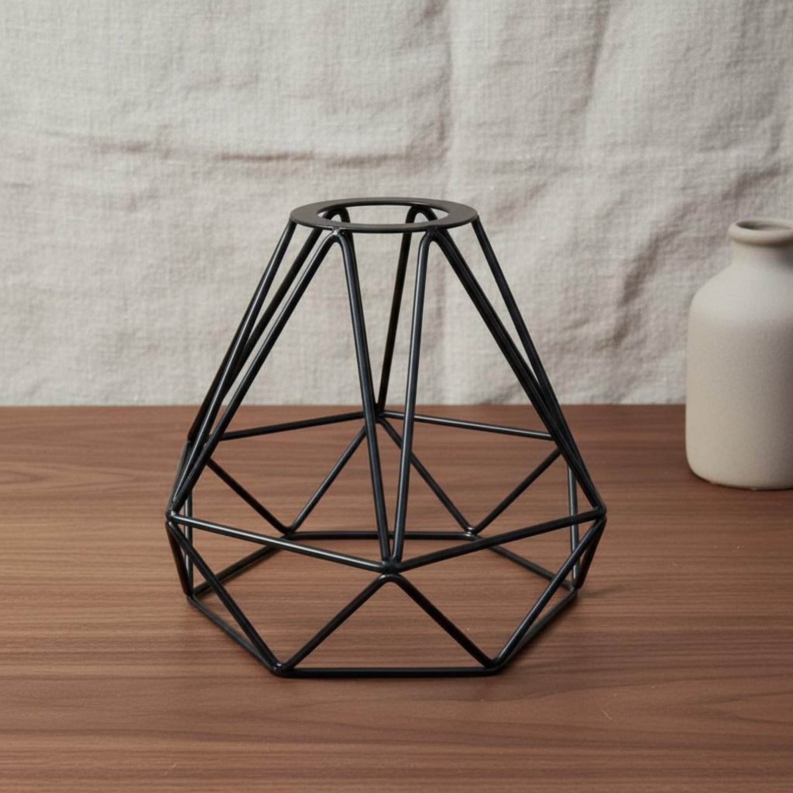 Abajur em Forma de Losango, Lu - Geometric Lamp Shade avaliação e preço