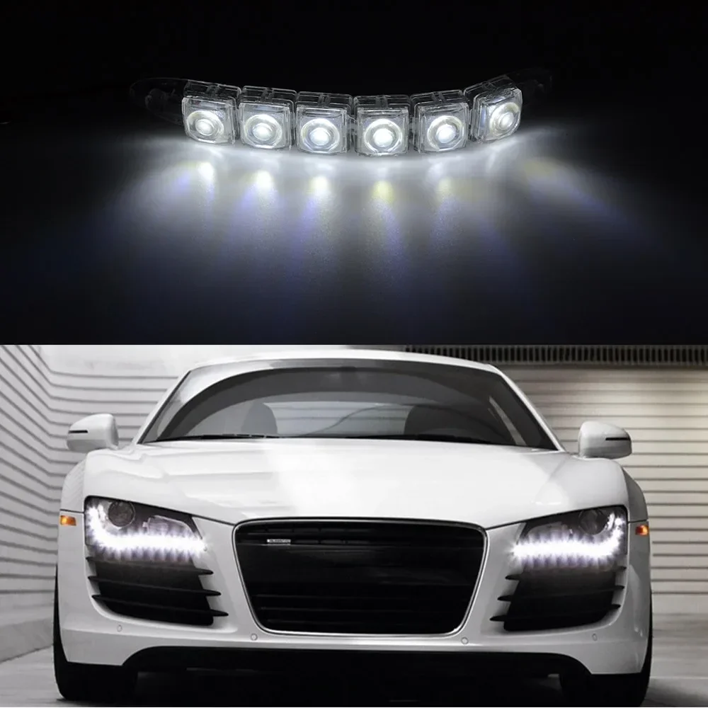 2 pçs led à prova dwaterproof  - Lighting Bolt Decor avaliação e preço