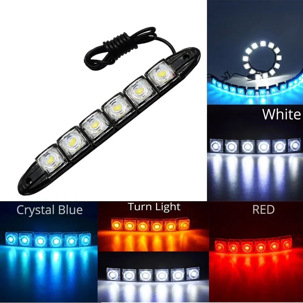 2 pçs led à prova dwaterproof  - Lighting Bolt Decor avaliação e preço
