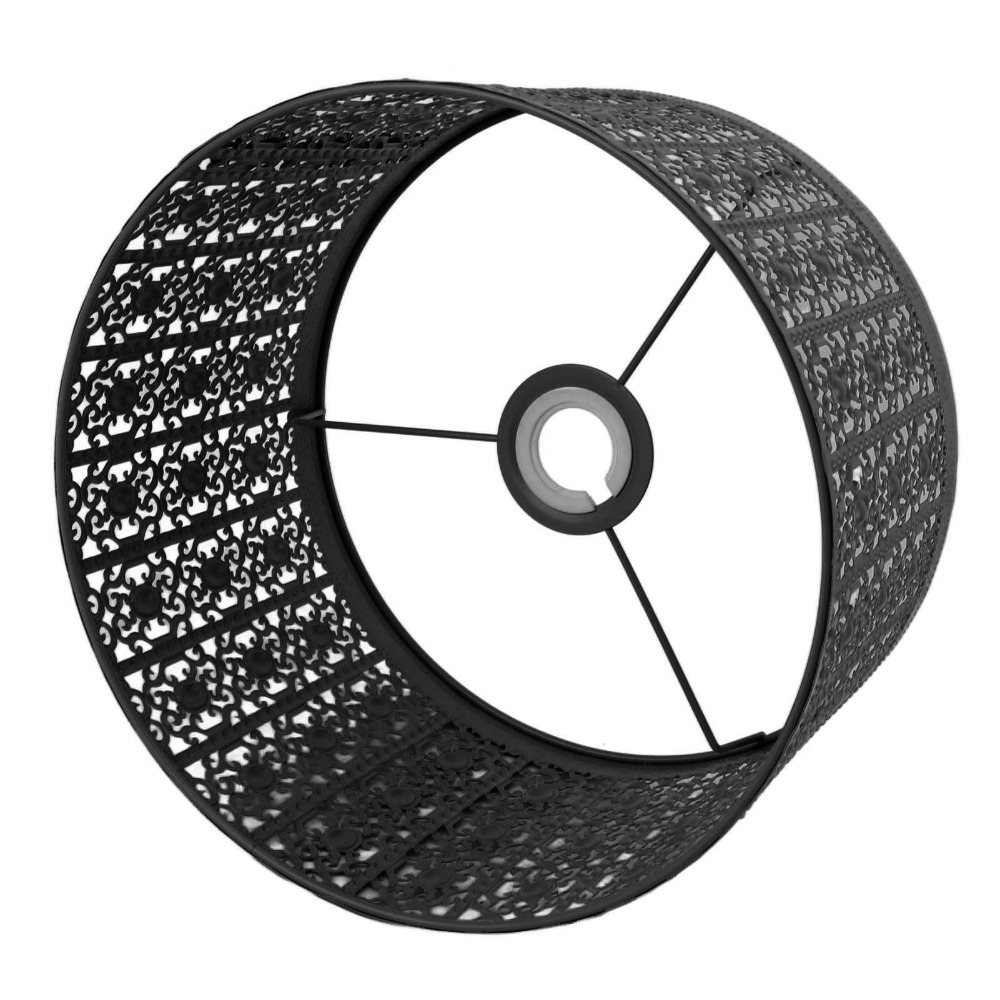 Abajur de Ferro Simples com Pa - Geometric Lamp Shade avaliação e preço