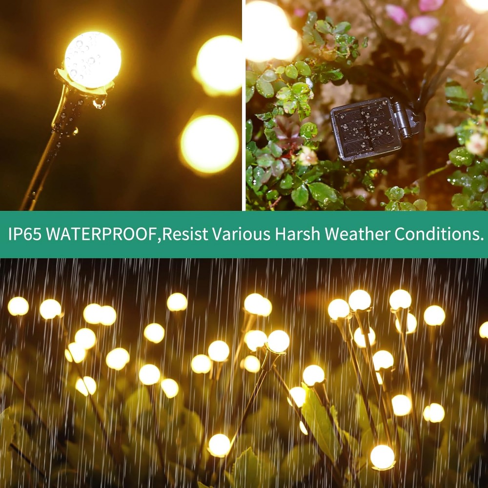 Luzes Solares à Prova d'Água p - Outdoor Lighting Decor Ideas avaliação e preço