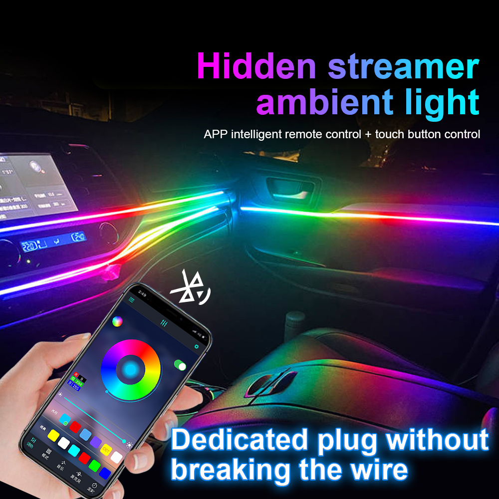 18 em 1 64 cores rgb sinfonia  - Lighting Bolt Decor avaliação e preço