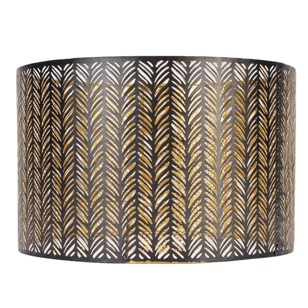 Abajur de ferro simples com pa - Geometric Lamp Shade avaliação e preço