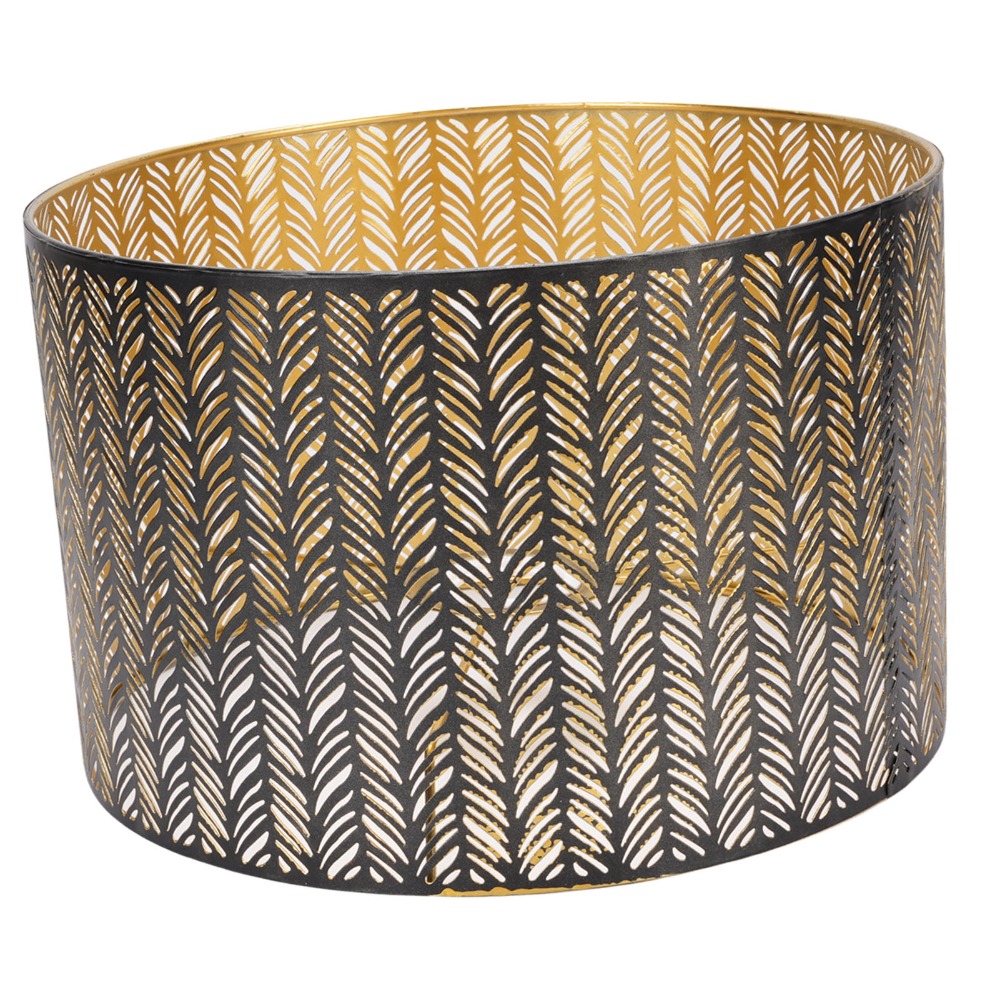 Abajur de ferro simples com pa - Geometric Lamp Shade avaliação e preço