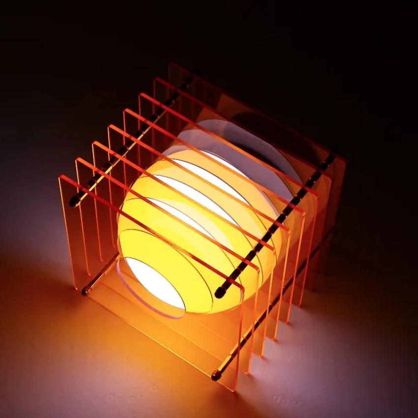 Diy acrílico mil camadas lâmpa - Lighting Decoration Ideas avaliação e preço