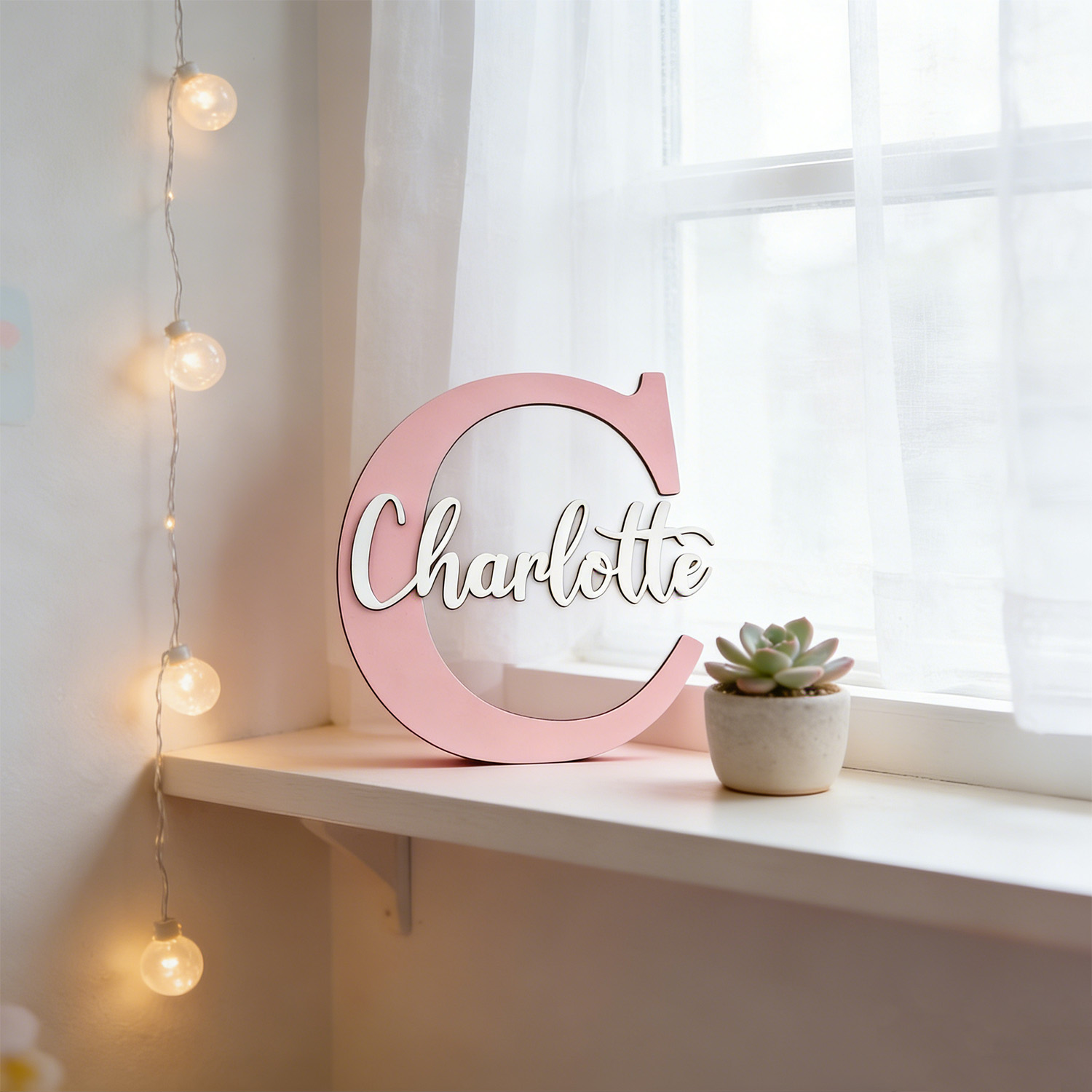 Placa de Nome Personalizada em - Lighting Decor For Wedding avaliação e preço
