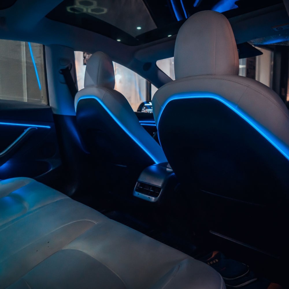 Para Tesla Model 3 Y, Modifica - Lighting Interior Decor avaliação e preço