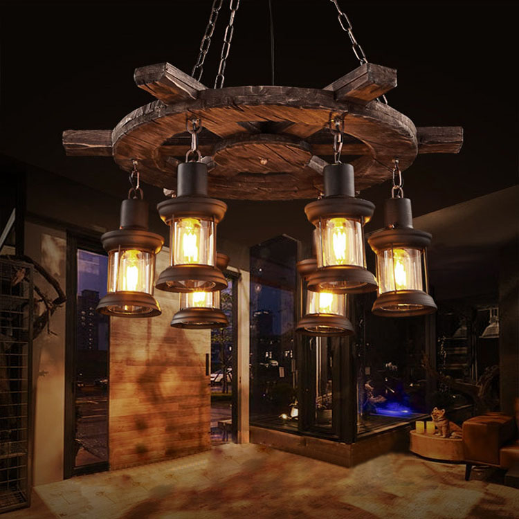 Luminária Pendente de Madeira  - Lighting Interior Decor avaliação e preço