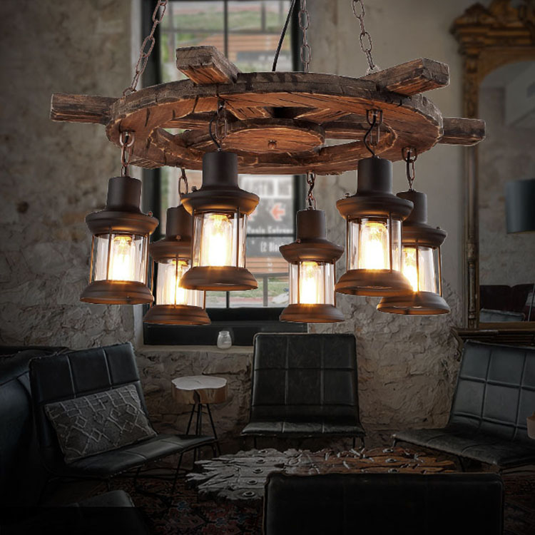 Luminária Pendente de Madeira  - Lighting Interior Decor avaliação e preço