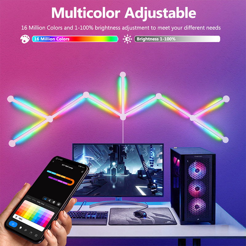 Lâmpada de parede rgb intelige - Lighting Decoration Ideas avaliação e preço