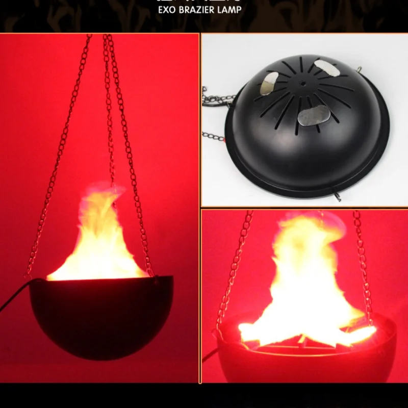 Lâmpada de Chama Falsa 3D, Sim - Lighting Decoration Ideas avaliação e preço