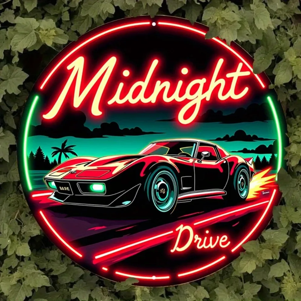 Sinal de carro de néon vintage - Lighting Decoration Ideas avaliação e preço