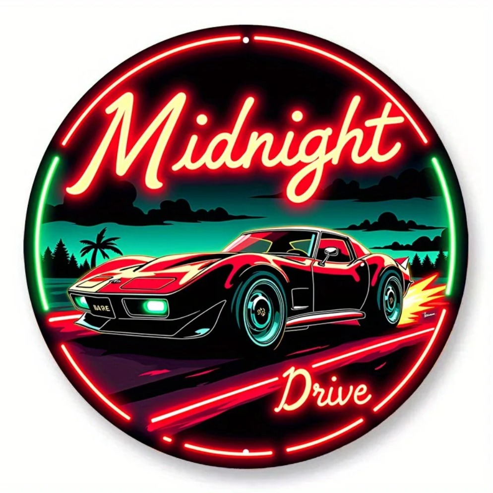 Sinal de carro de néon vintage - Lighting Decoration Ideas avaliação e preço