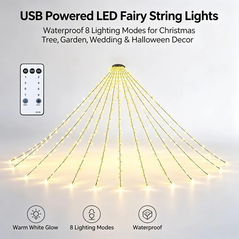Luzes de Cordão LED USB à Prov - Lighting Decor For Wedding avaliação e preço