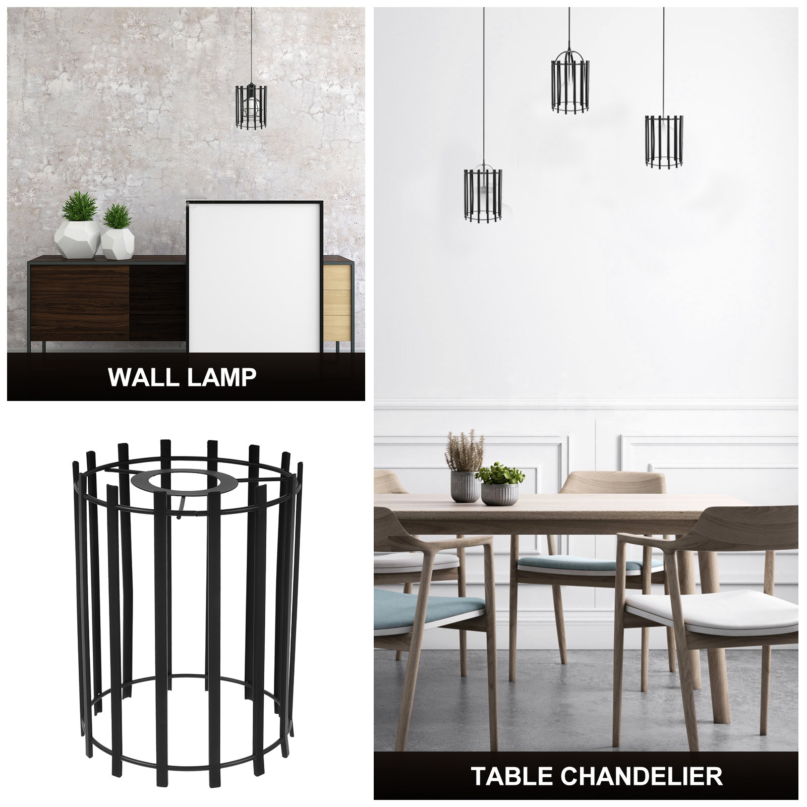 Abajur Pendente Geométrico de  - Geometric Lamp Shade avaliação e preço