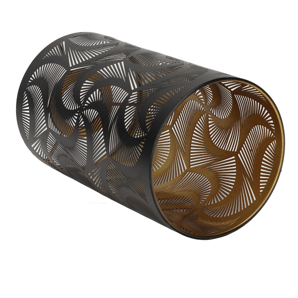 Abajur de Ferro Simples com Pa - Geometric Lamp Shade avaliação e preço