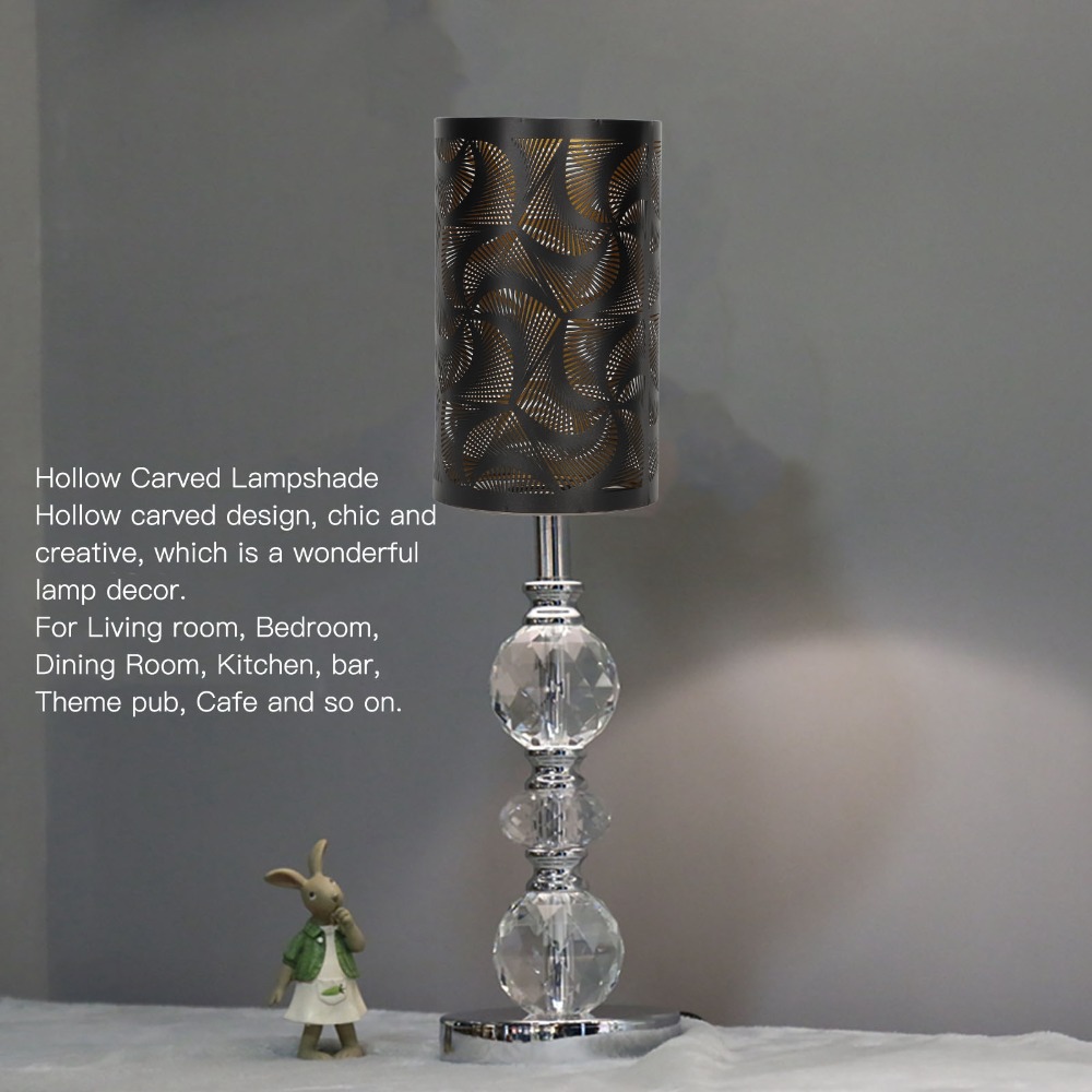 Abajur de Ferro Simples com Pa - Geometric Lamp Shade avaliação e preço
