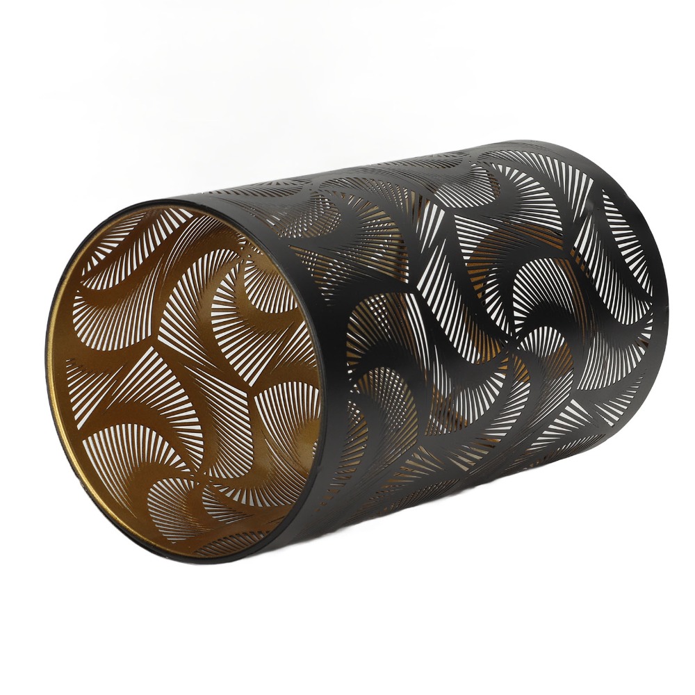 Abajur de Ferro Simples com Pa - Geometric Lamp Shade avaliação e preço