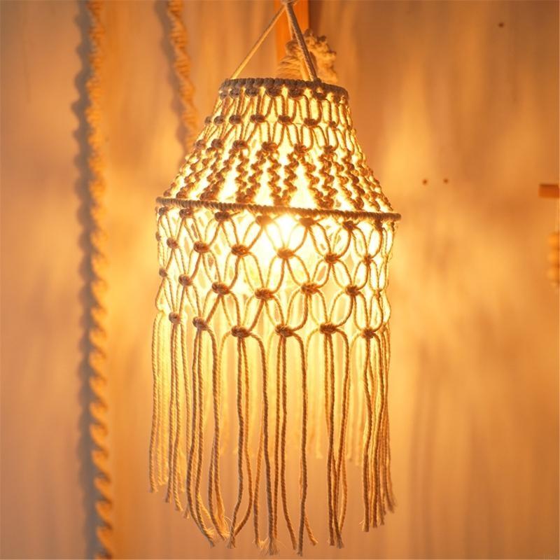Boêmio macrames abajur lustre  - Lighting Jockey avaliação e preço