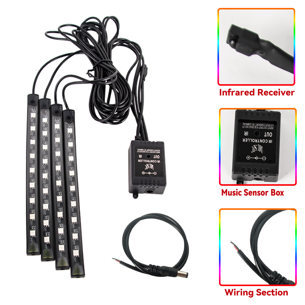 Led motocicleta carro atmosfer - Lighting Bolt Decor avaliação e preço