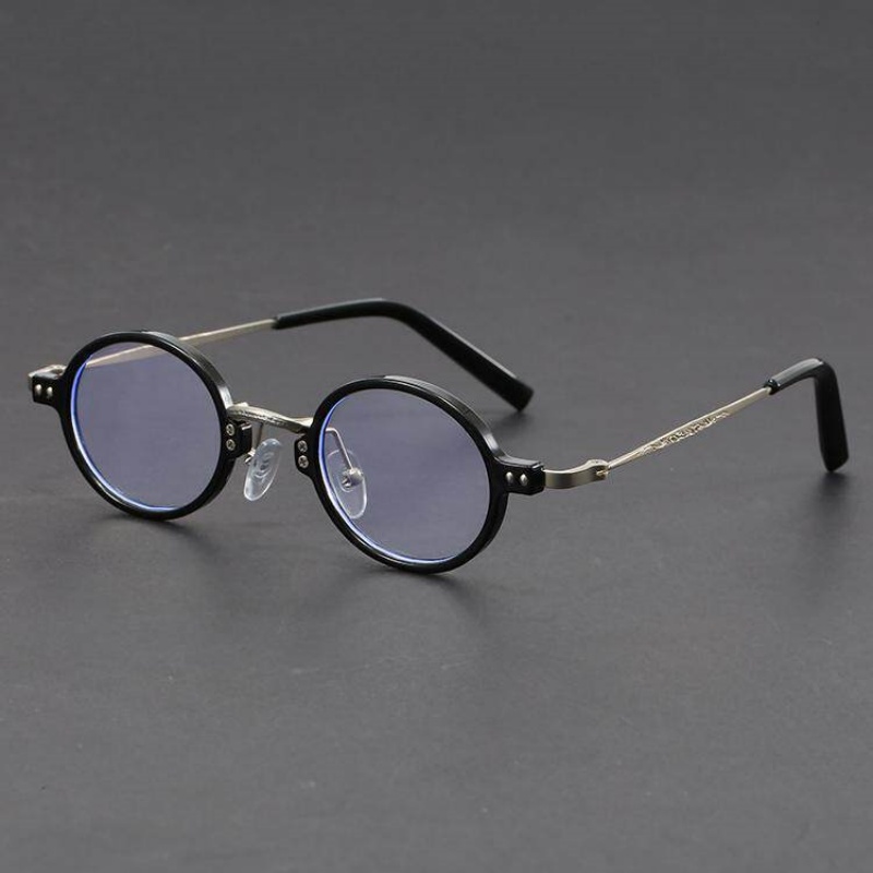 Óculos vintage redondos com bl - Lighting Jockey avaliação e preço