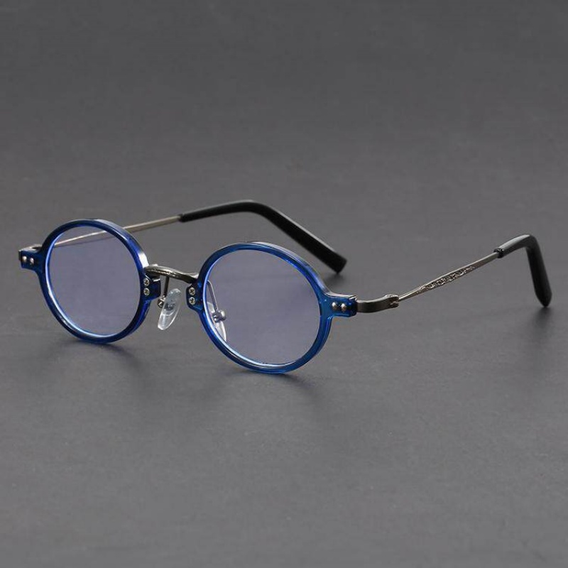 Óculos vintage redondos com bl - Lighting Jockey avaliação e preço