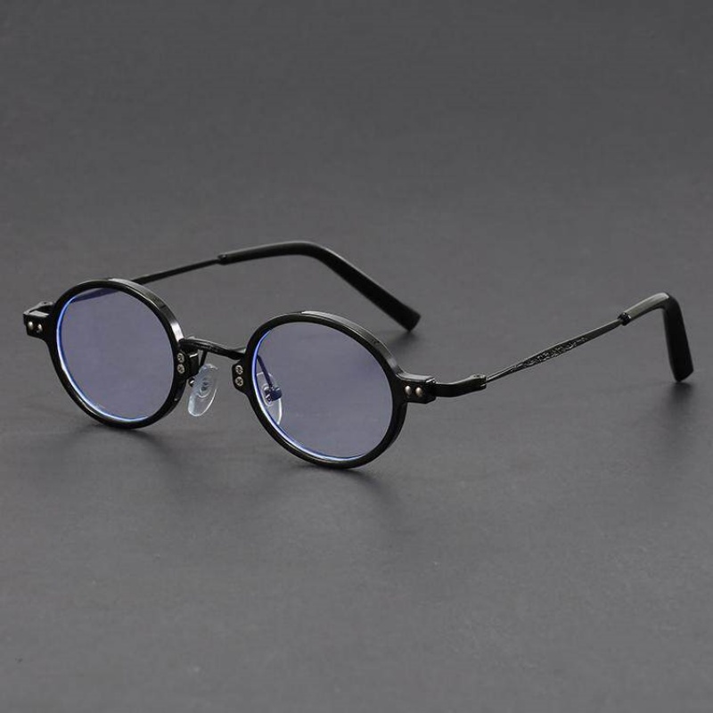 Óculos vintage redondos com bl - Lighting Jockey avaliação e preço