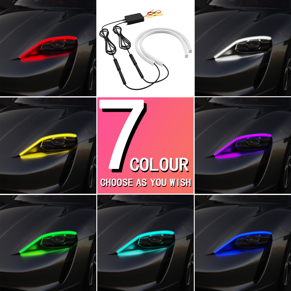 2PCS Luzes LED DRL para Carro  - Lighting Bolt Decor avaliação e preço