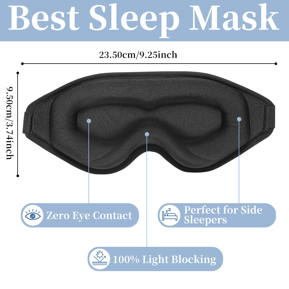 Máscara de Dormir 3D com Almof - Lighting Jockey avaliação e preço