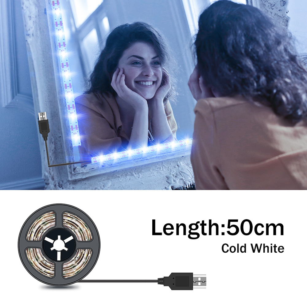 Dc5v led espelho de maquiagem  - Lighting Bolt Decor avaliação e preço