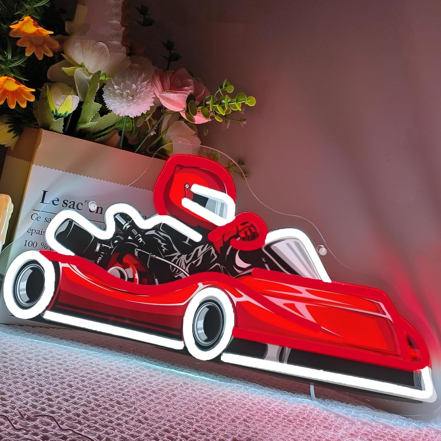 Letreiro de LED Neon Go Kart R - Decor Kart Lighting avaliação e preço