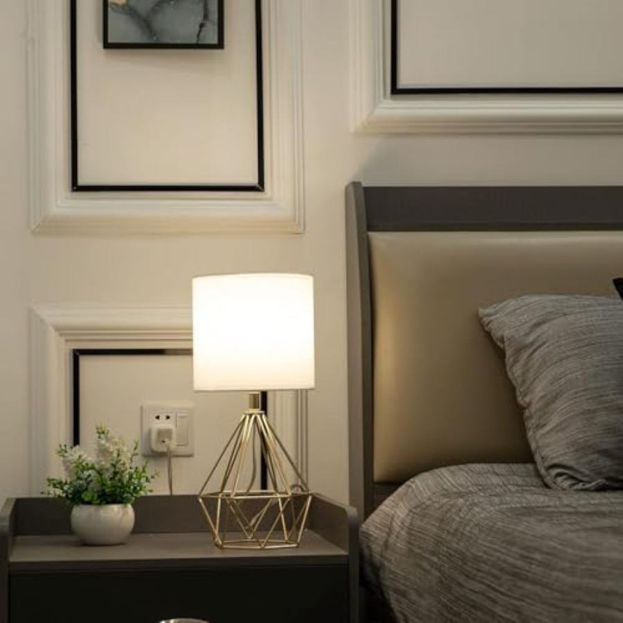 Luminária de Mesa Pequena Mode - Geometric Lamp Shade avaliação e preço