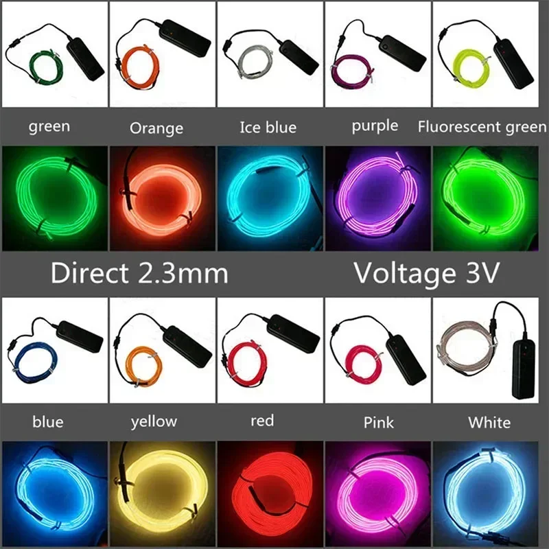 1m/3m/5m flexível luz de néon  - Lighting Bolt Decor avaliação e preço