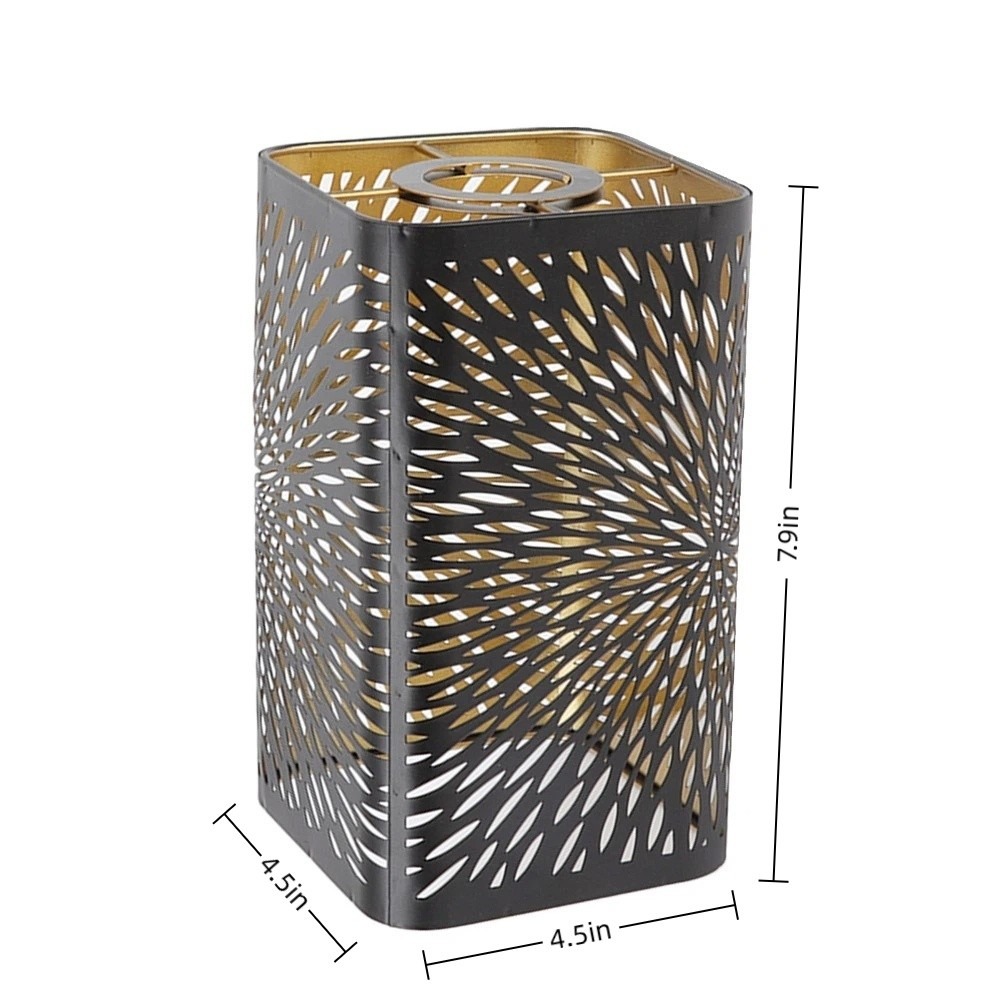Abajur de ferro moderno com pa - Geometric Lamp Shade avaliação e preço