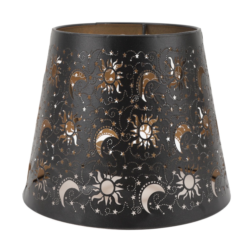 Abajur de Ferro Simples com Pa - Geometric Lamp Shade avaliação e preço