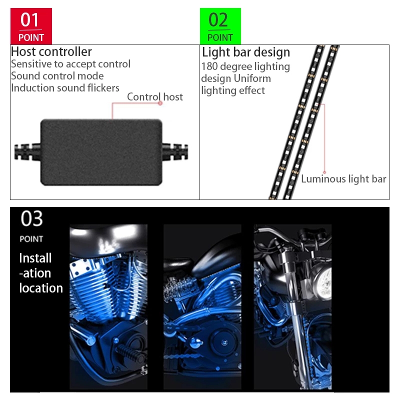 Tira de luz ambiente decorativ - Lighting Bolt Decor avaliação e preço